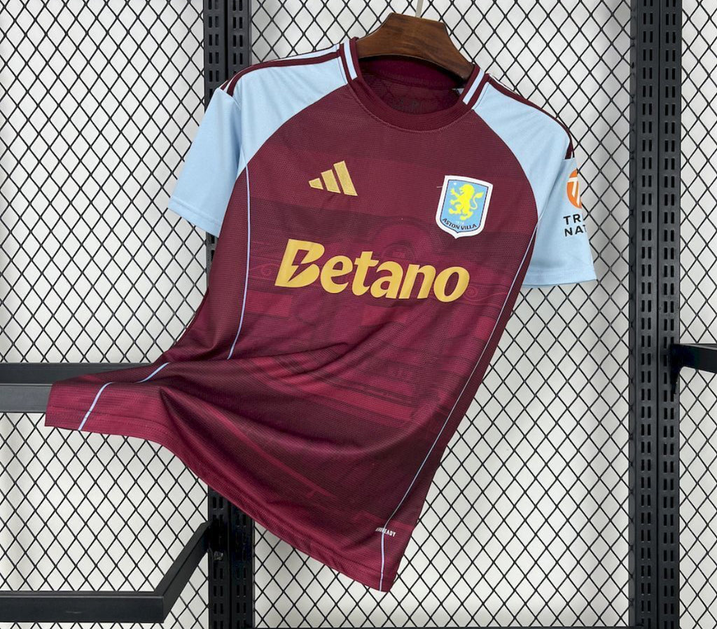 Aston Villa 202526 Home Jersey