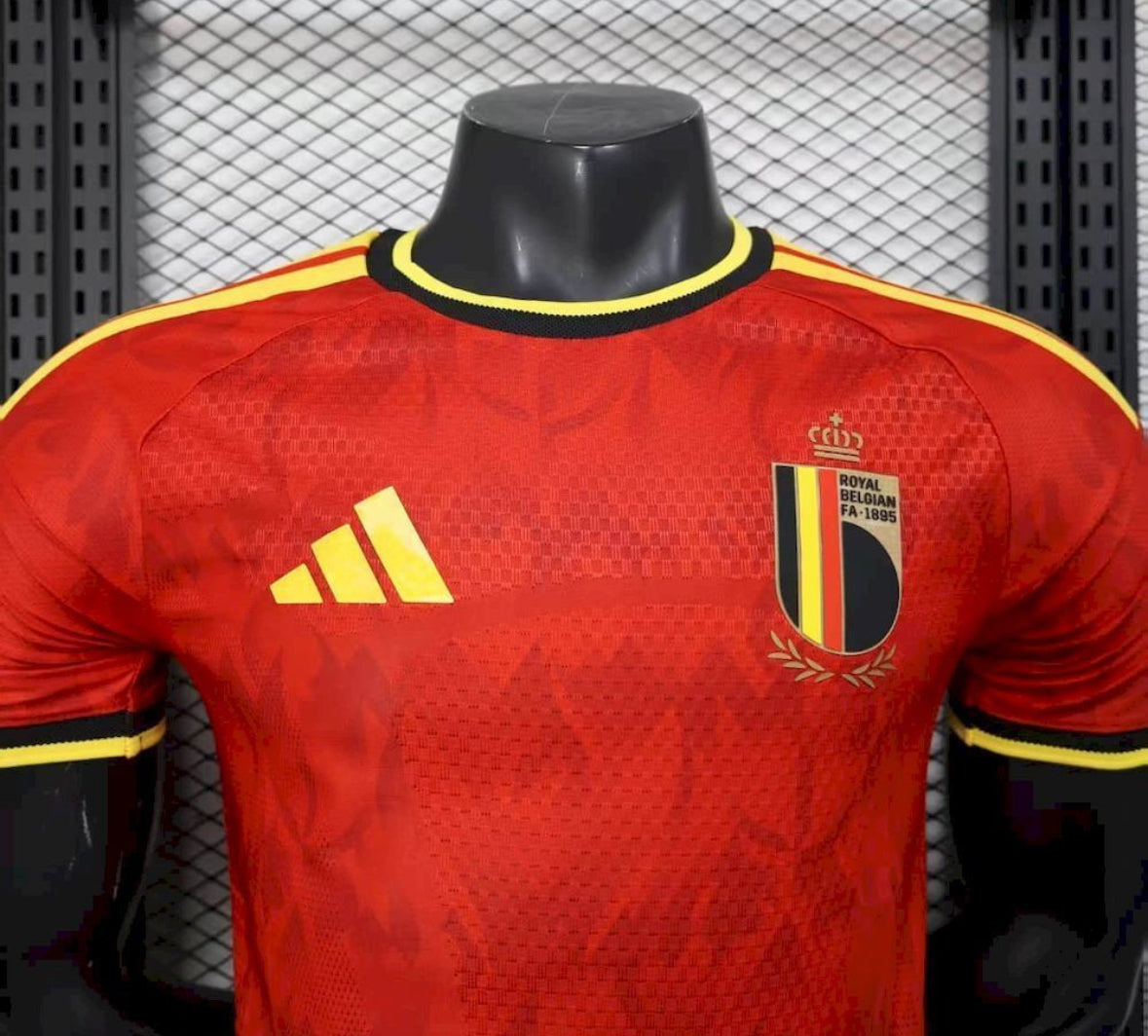 Mens Belgium 2026 World Cup Home Jersey
