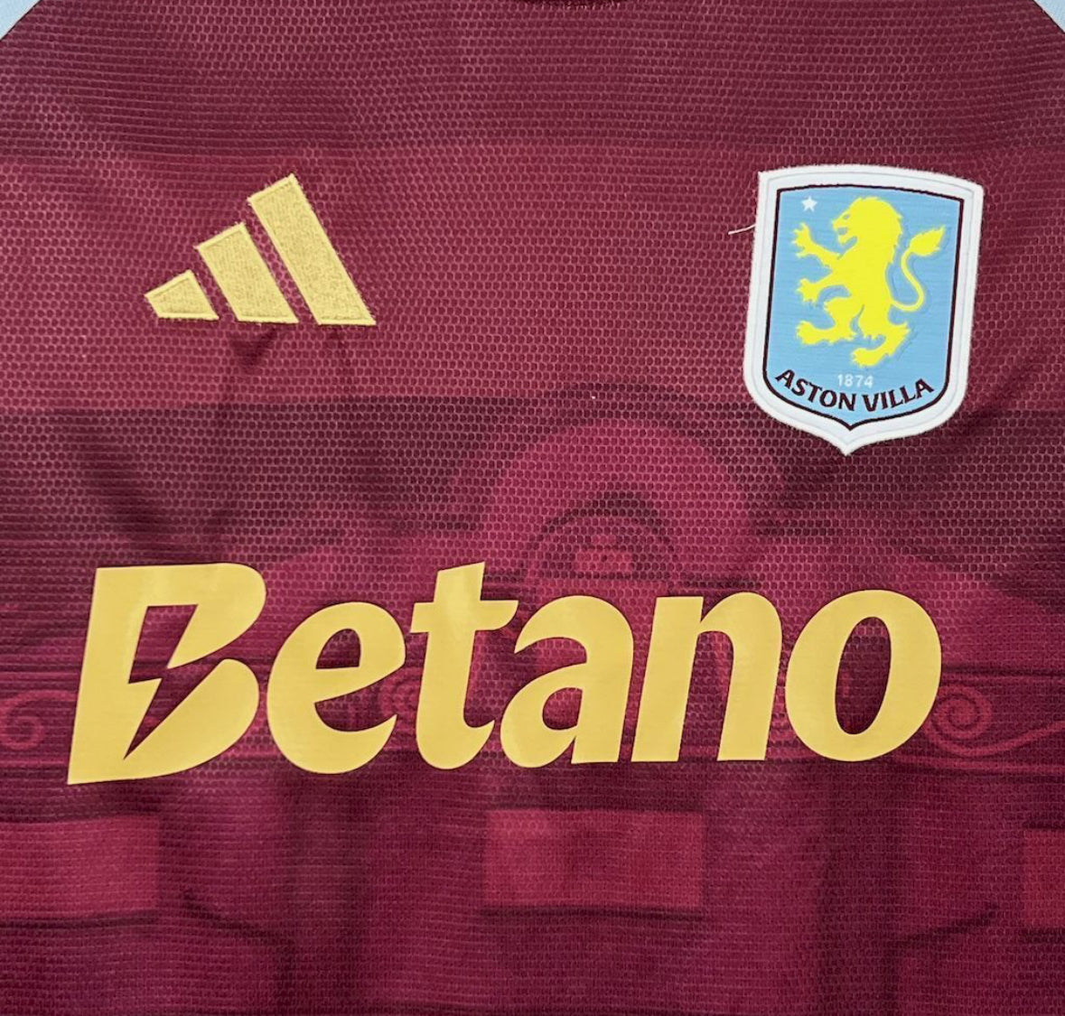 Aston Villa 202526 Home Jersey