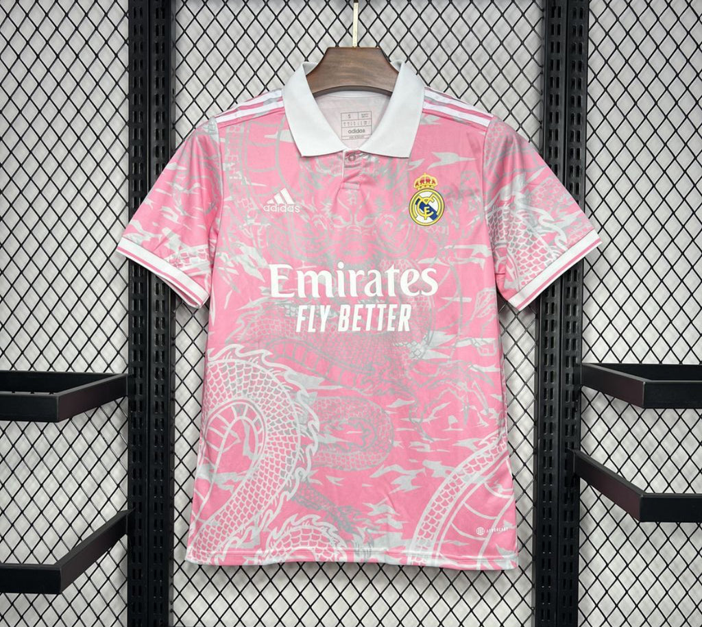Real Madrid 202324 Pink Dragon Special Edition Jersey7