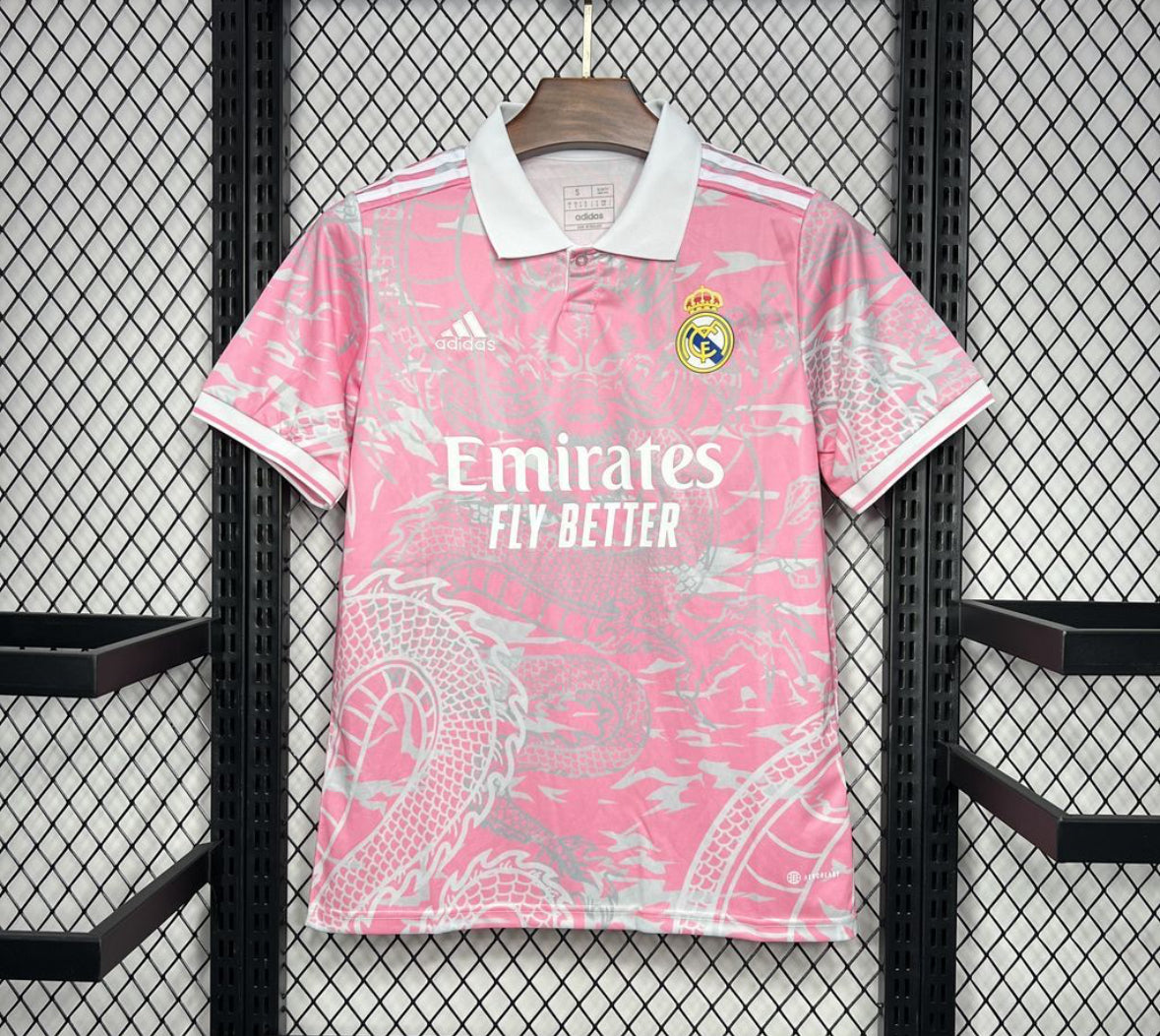 Real Madrid 202324 Pink Dragon Special Edition Jersey7