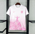 Brazil 202526 pink white Jersey