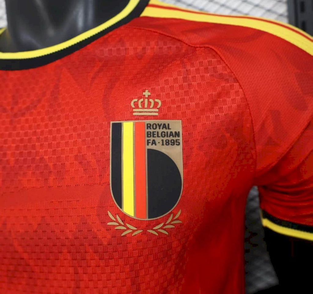 Mens Belgium 2026 World Cup Home Jersey
