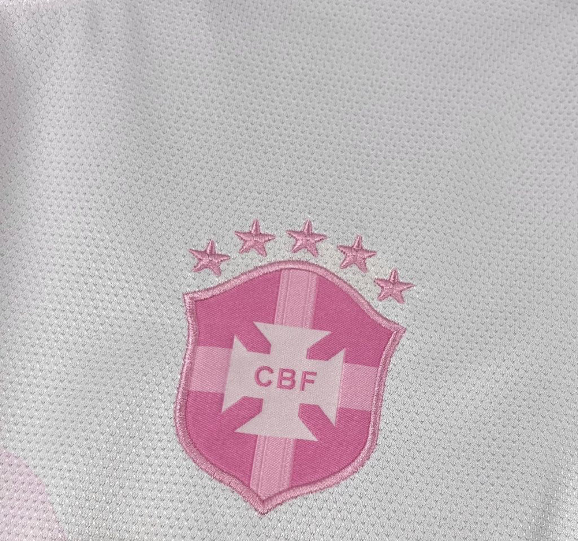Brazil 202526 pink white Jersey