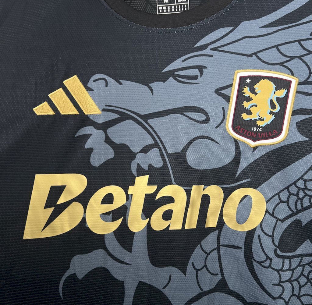 Aston Villa 202526 Away Jersey