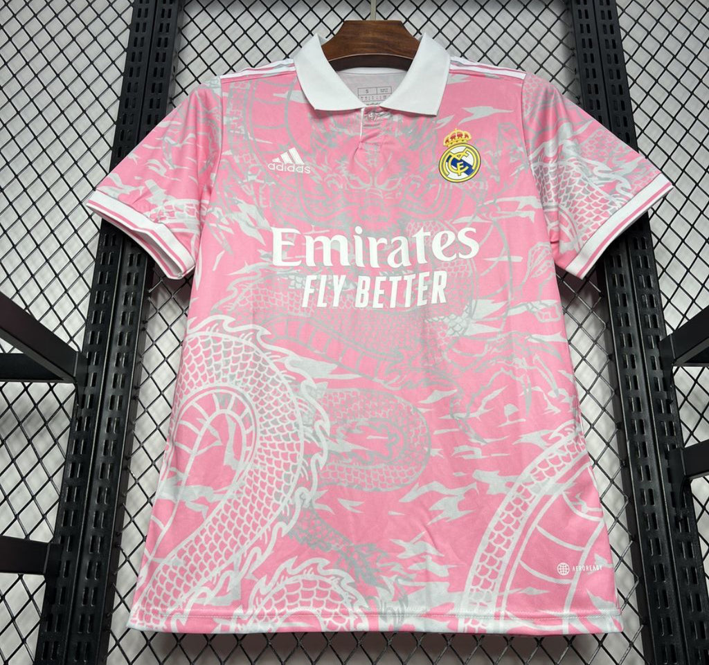Real Madrid 202324 Pink Dragon Special Edition Jersey7