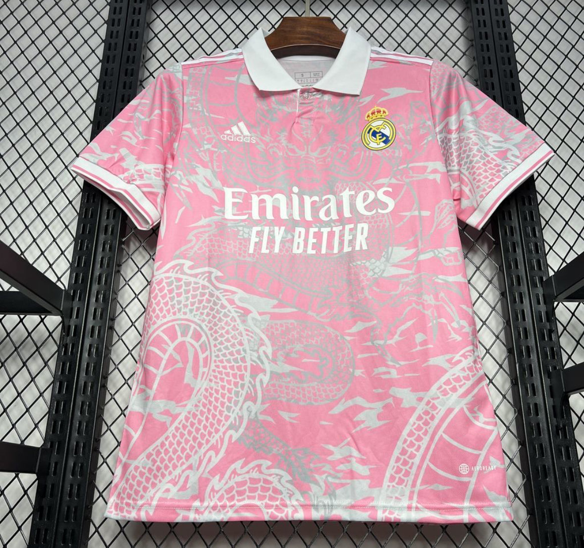 Real Madrid 202324 Pink Dragon Special Edition Jersey7